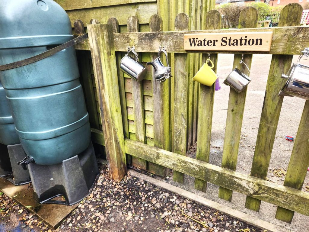 curiosity corner nursery rugby water station