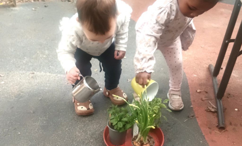 gardening with babies at blue windmill nursery 4