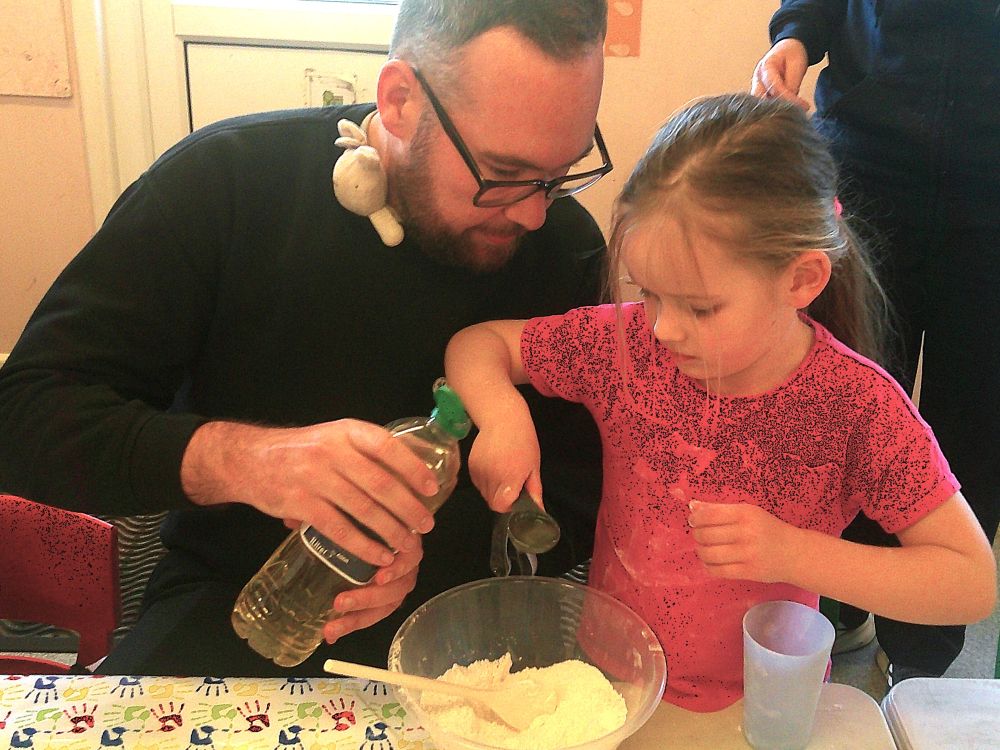 Parent partnerships are a big part of nursery life at Blue Windmill