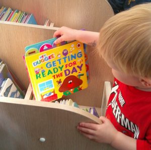 Reading Activities for Babies: Our First Mobile Library Visit
